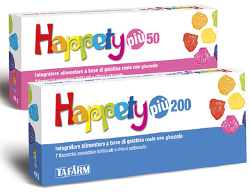 HAPPETY PIU 200 7 FLACONCINI 200 MG - goldeneffe.it