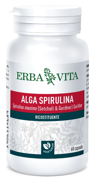 ALGA SPIRULINA 60 CAPSULE 450 MG - goldeneffe.it