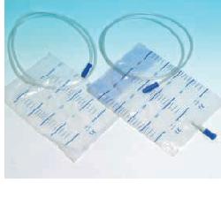SACCA RACCOLTA URINA DA LETTO IN PVC NON STERILE VOLUME 2 LITRI TUBO LUNGHEZZA 130 CM 30 PEZZI - goldeneffe.it