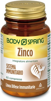 BODY SPRING ZINCO 60 COMPRESSE - goldeneffe.it