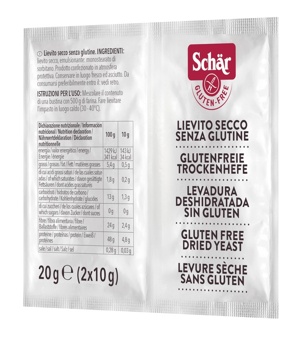 SCHAR LIEVITO SECCO 2 BUSTINE DA 10 G - goldeneffe.it