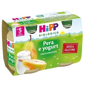 HIPP BIO HIPP BIO OMOGENEIZZATO PERA YOGURT 2X125 G - goldeneffe.it
