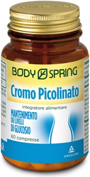 BODY SPRING CROMO PICOLINATO 60 COMPRESSE - goldeneffe.it