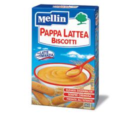 MELLIN PAPPA LATTE BISCOTTI 250 G NUOVO FORMATO - goldeneffe.it