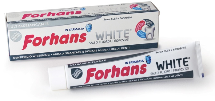 FORHANS SP WHITE DENTIF 75ML - goldeneffe.it