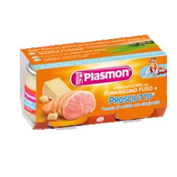 PLASMON OMOGENEIZZATO FORMAGGIO/PROSCIUTTO 80 G X 2 PEZZI - goldeneffe.it