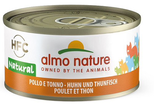 ALMO NATURE CAT TONNO POLLO 70 G - goldeneffe.it