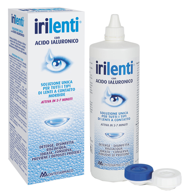 SOLUZIONE UNICA PER LENTI A CONTATTO IRILENTI 300ML - goldeneffe.it