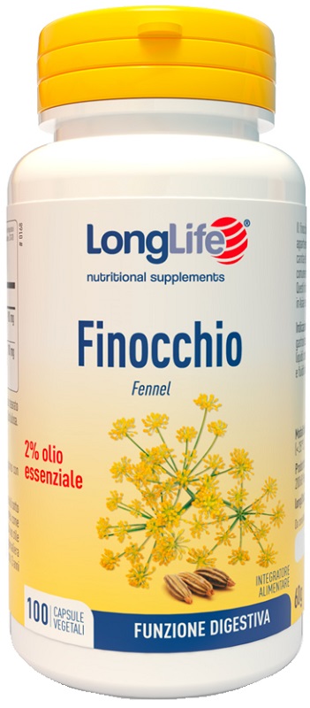 LONGLIFE FINOCCHIO 1% 100 CAPSULE VEGETALI - goldeneffe.it