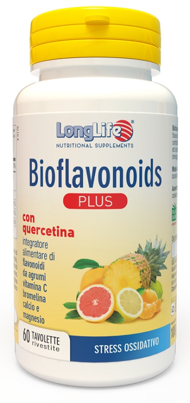 LONGLIFE BIOFLAVONOIDS PLUS 60 TAVOLETTE RIVESTITE - goldeneffe.it