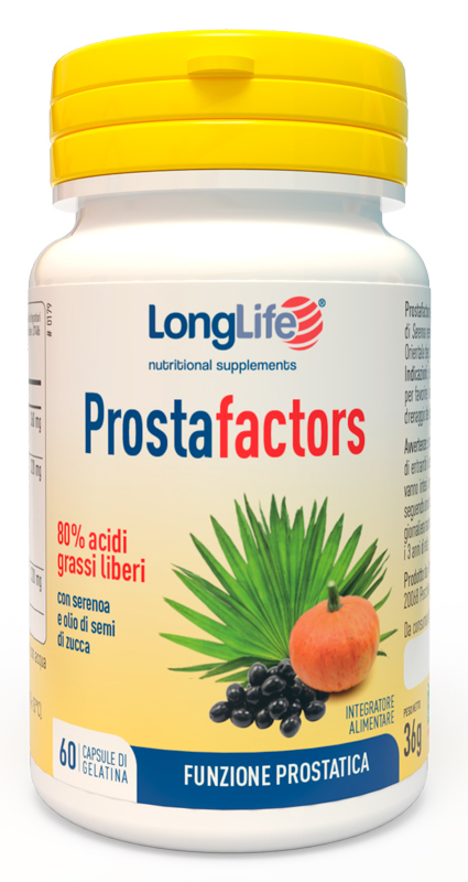 LONGLIFE PROSTAFACTORS 60 CAPSULE - goldeneffe.it
