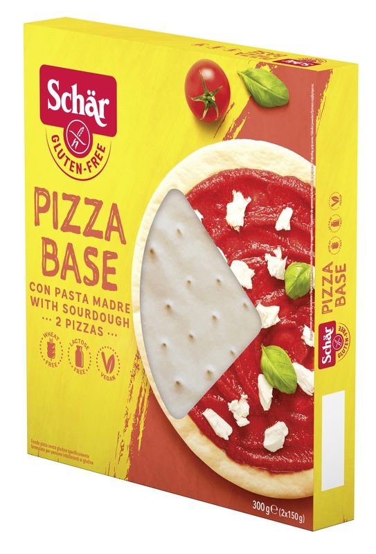 SCHAR PIZZA BASE SENZA LATTOSIO 2 PEZZI DA 150 G - goldeneffe.it