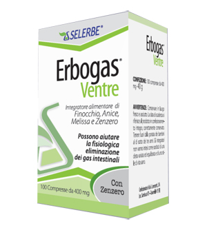 ERBOGAS VENTRE 100 COMPRESSE - goldeneffe.it
