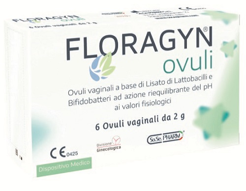 OVULI VAGINALI A BASE DI LATTOBACILLI LISATI FLORAGYN OVULI 2 G 6 PEZZI - goldeneffe.it