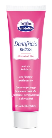 EUPHIDRA AMIDOMIO DENTIFRICIO FRAGOLA 50 ML - goldeneffe.it