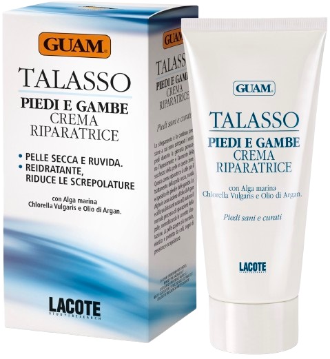 GUAM TALASSO PODOS CREMA RIPARATRICE PER PIEDI E GAMBE 100 ML - goldeneffe.it