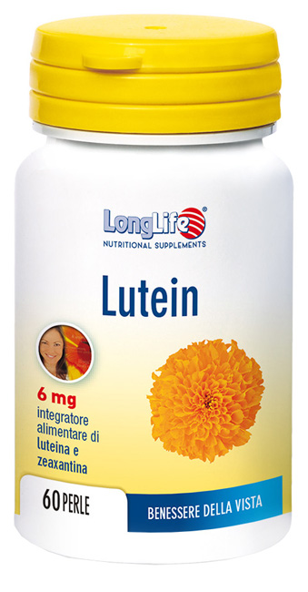 LONGLIFE LUTEIN 60 PERLE DI GELATINA DA 400 MG - goldeneffe.it