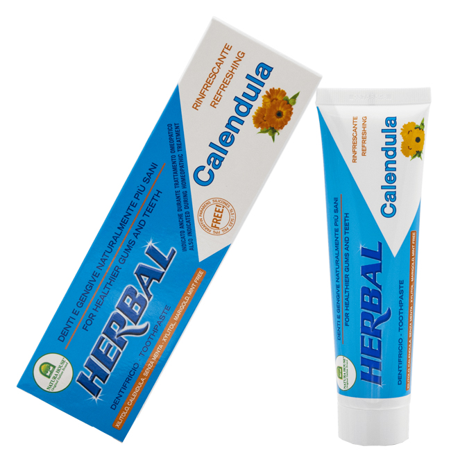 HERBAL CALENDULA DENTIFRICIO 100 ML - goldeneffe.it