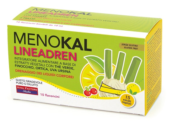 MENOKAL LINEADREN 10 FLACONCINI 10 ML - goldeneffe.it