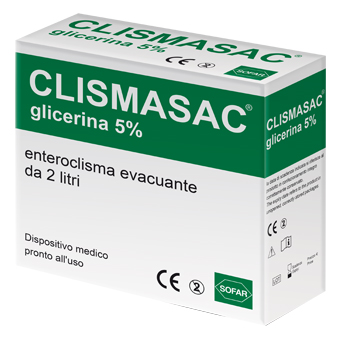 ENTEROCLISMA CLISMASAC 5% 2LITRI - goldeneffe.it