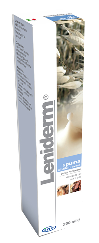 LENIDERM SPUMA DETERGENTE 200 ML - goldeneffe.it