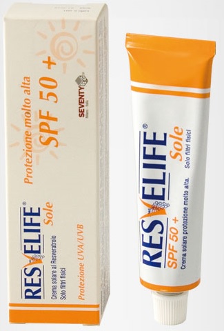 RESVELIFE SOLE TOT CREMA SPF50 30 ML - goldeneffe.it