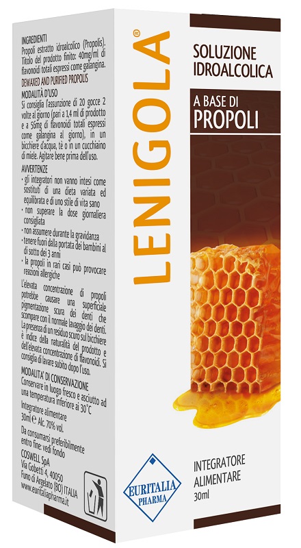 LENIGOLA SOLUZIONE IDROALCOLICA PROPOLI 30 ML - goldeneffe.it
