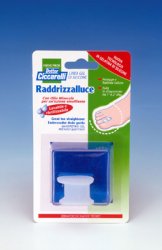 RADDRIZZA ALLUCE IN GEL DI SILICONE BIANCO SEMITRASPARENTE SAGOMATA PER PROTEGGERE E RIALLINEARE L'ALLUCE EVITANDO LO SFREGAMENTO FRA IL PRIMO E IL SECONDO DITO IGIENEPIEDE 1 PEZZO - goldeneffe.it