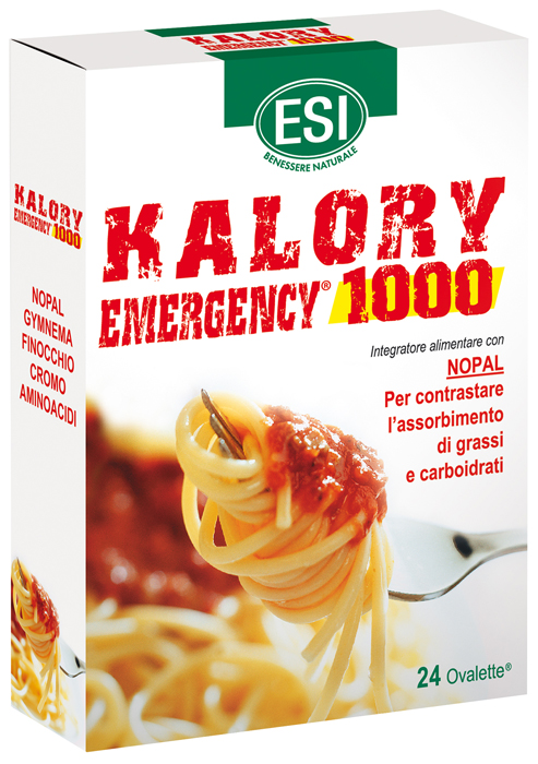 ESI KALORY EMERGENCY 1000 24 OVALETTE - goldeneffe.it
