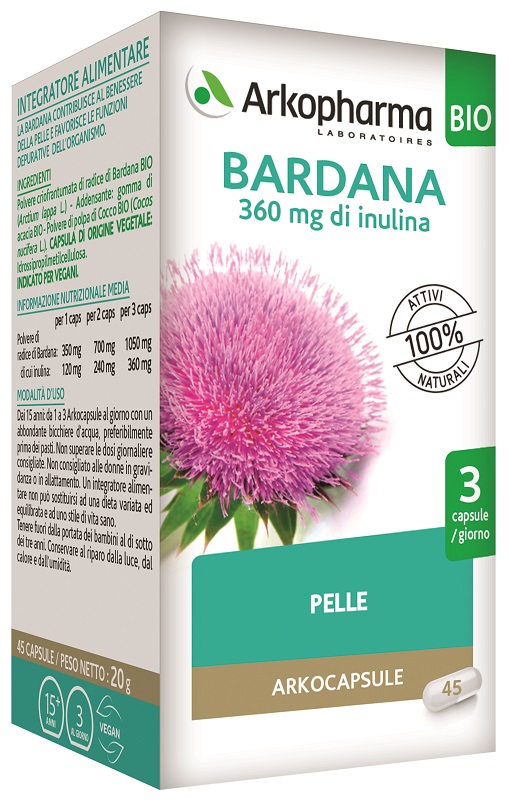 ARKO CAPSULE BARDANA BIO 45 CAPSULE - goldeneffe.it