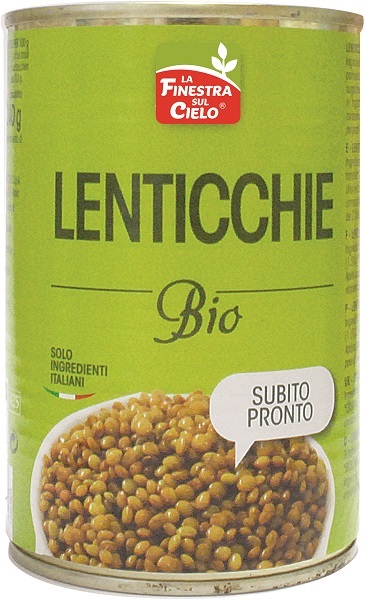 LENTICCHIE PRONTE BIO 400 G - goldeneffe.it