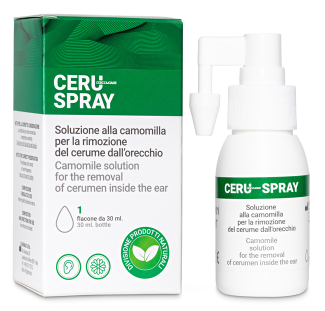 EMOLLIENTI CERUME CERU SPRAY 30ML - goldeneffe.it