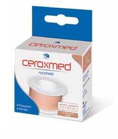 CEROTTO IN ROCCHETTO CEROXMED AERATO IN TESSUTO ROSA 500X2,50 CM 1 PEZZO - goldeneffe.it