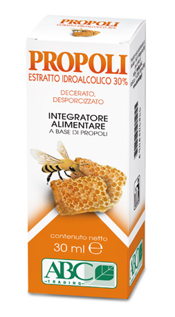 PROPOLI IDROALCOLICO 30% 30 ML - goldeneffe.it
