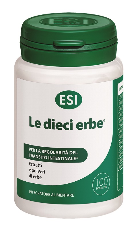 ESI LE DIECI ERBE 100 TAVOLETTE - goldeneffe.it