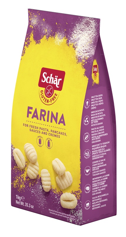 SCHAR FARINA PER PASTA FRESCA PANCAKES SALSE E CREME 1 KG - goldeneffe.it