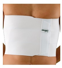 CINTURA ELASTICA TORACICA REGOLABILE CON 4BANDE GIBAUD ORTHO MISURA 1 - goldeneffe.it