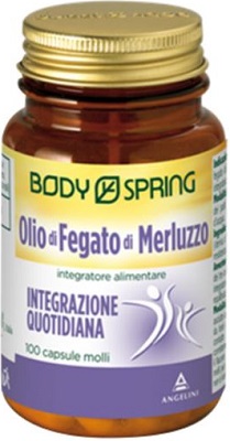 BODY SPRING OLIO MERLUZZO 100 CAPSULE - goldeneffe.it