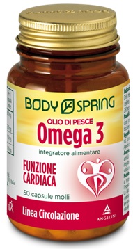 BODY SPRING OLIO DI PESCE OMEGA 3 50 CAPSULE - goldeneffe.it