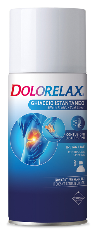 DOLORELAX ICE GHIACCIO ISTANTANEO SPRAY BOMBOLETTA CAPIENZA 150 ML - goldeneffe.it