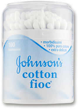 JOHNSONS BABY COTTON FIOC 100 PEZZI - goldeneffe.it