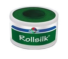 CEROTTO IN ROCCHETTO MASTER-AID ROLLSILK SETA 5X2,50 - goldeneffe.it
