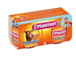 PLASMON OMOGENEIZZATO MANZO 80 G X 2 PEZZI - goldeneffe.it