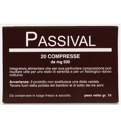 PASSIVAL ESTRATTO ERBORISTICO 20 COMPRESSE - goldeneffe.it