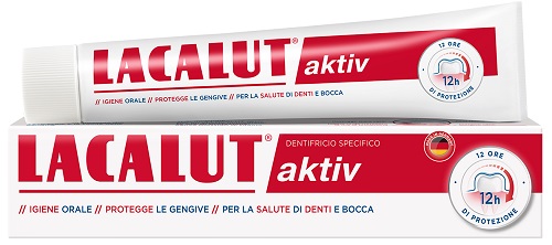 LACALUT AKTIV DENTIFRICIO 75 ML - goldeneffe.it
