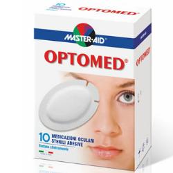 GARZA OCULARE MEDICATA MASTER-AID OPTOMED SUPER 10 PEZZI - goldeneffe.it