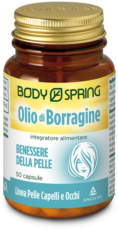 BODY SPRING OLIO DI BORRAGINE 50 CAPSULE MOLLI - goldeneffe.it