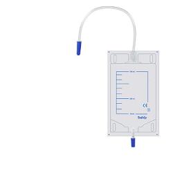 SACCA DI DRENAGGIO DA GAMBA PER INCONTINENZA TUBO 10 CM 10 PEZZI - goldeneffe.it