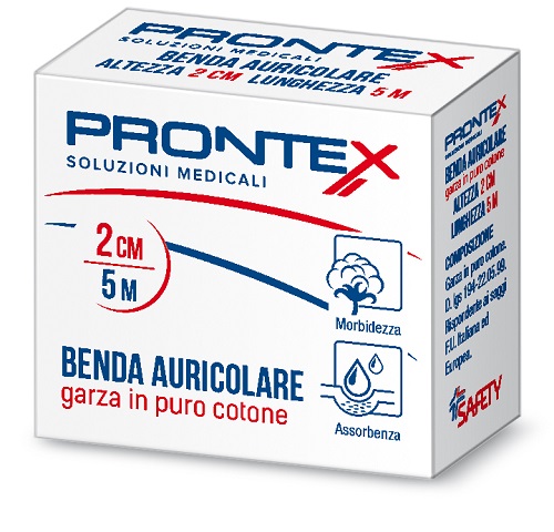 PRONTEX BENDA AURICOLARE 2 CM - goldeneffe.it