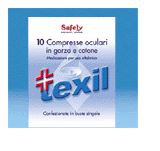 PRONTEX GARZA COMPRESSA OCULARE NON ADESIVA COTONE 10 PEZZI - goldeneffe.it